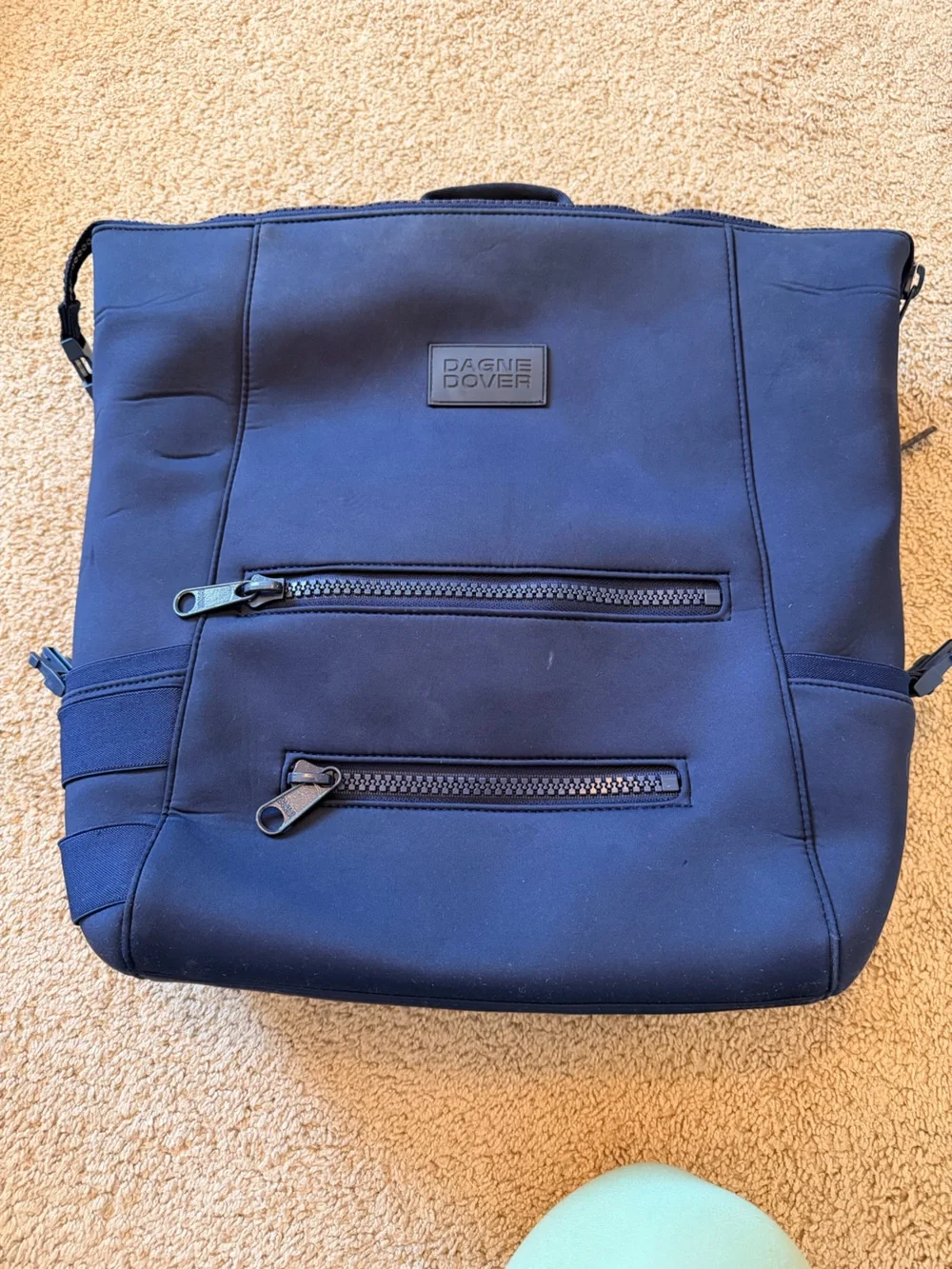 Pagne Dove Men’s Navy Zipper Backpack